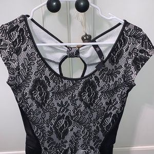 Jessica Simpson XS black/lace dress